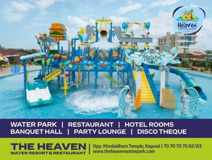 The Heaven Water Park And Resort & Restaurant Virpur Eksteriør billede